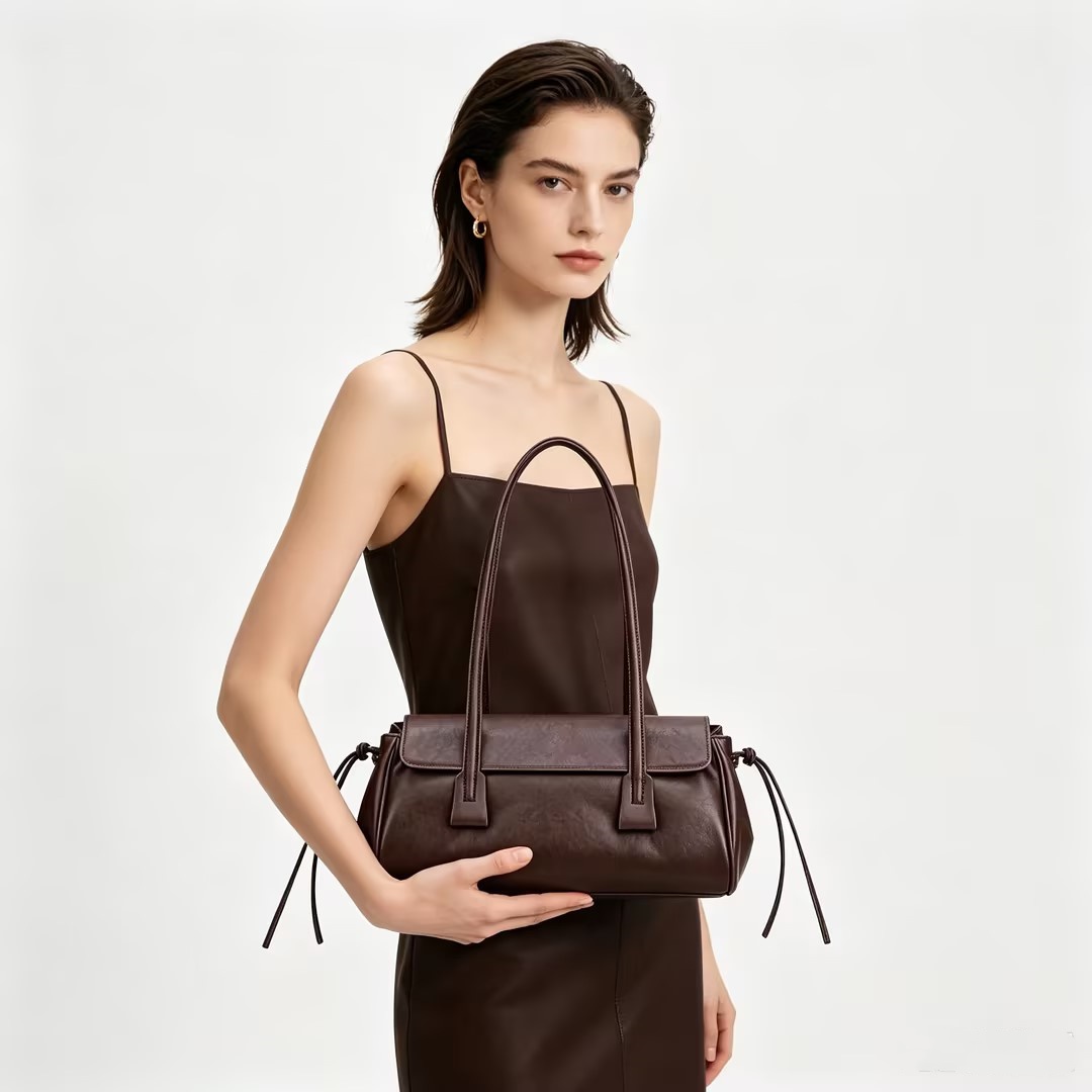 Luxury Bags Tote - 本革製レディースハンドバッグ 高級デザイン アンダーアームショルダーバッグ 牛革製サッチェルトートバッグ 大容量 高品質女性用バッグ