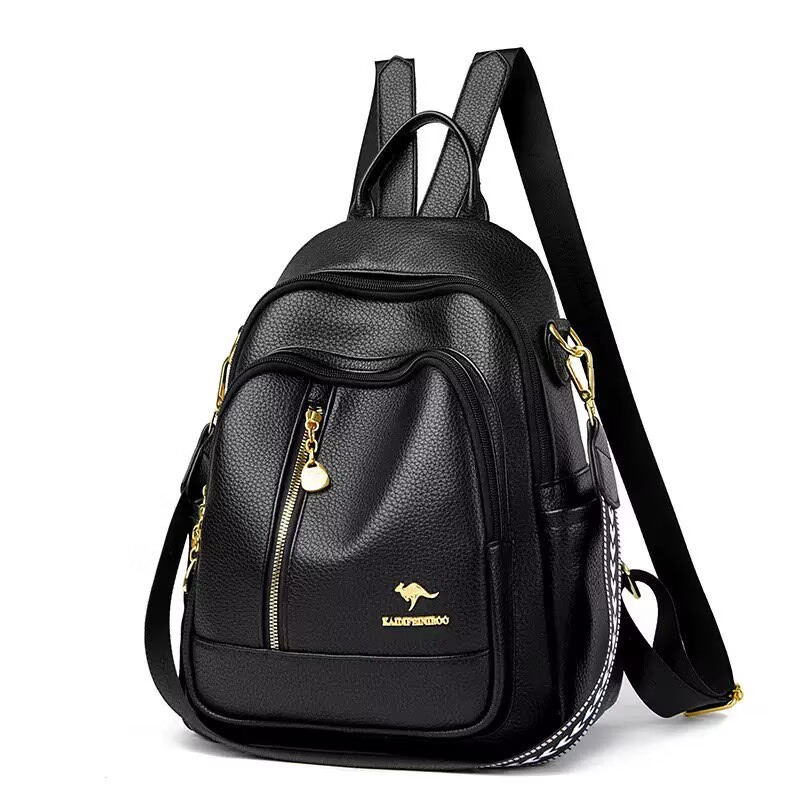 女性用ソフトレザーバックパック,デラックスショルダーバッグ, - Luxury Bags Leather のレビューと価格